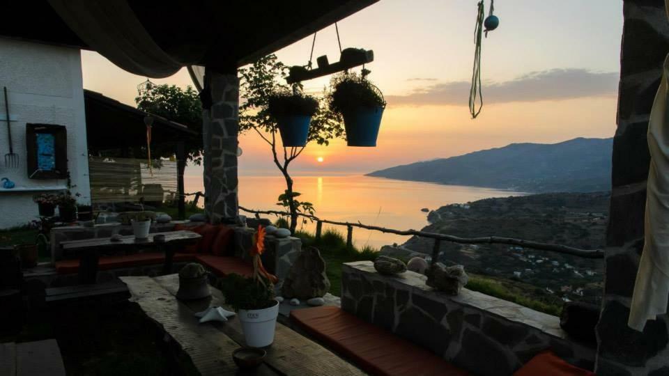 Panoramma Hause, Kampos Evdilou,Ikaria Apartman Évdilosz Kültér fotó